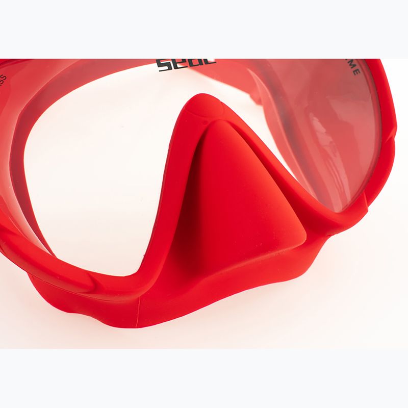 Potápěčská maska SEAC X-Frame red 6