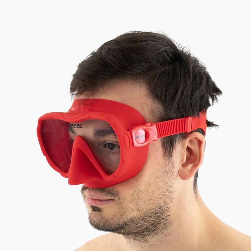 Potápěčská maska SEAC X-Frame red 9