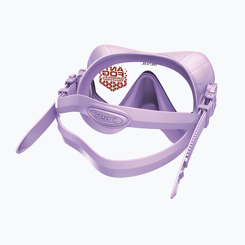 Potápěčská maska SEAC Pura Antifog lilac 3