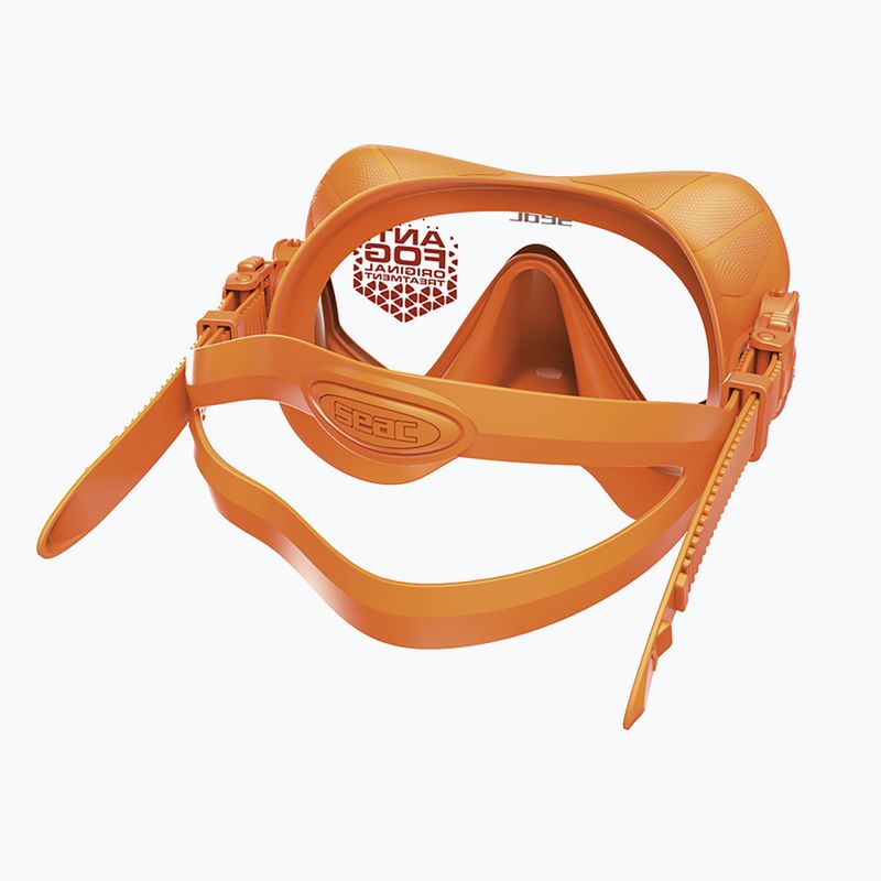 Potápěčská maska SEAC Pura Antifog orange 3