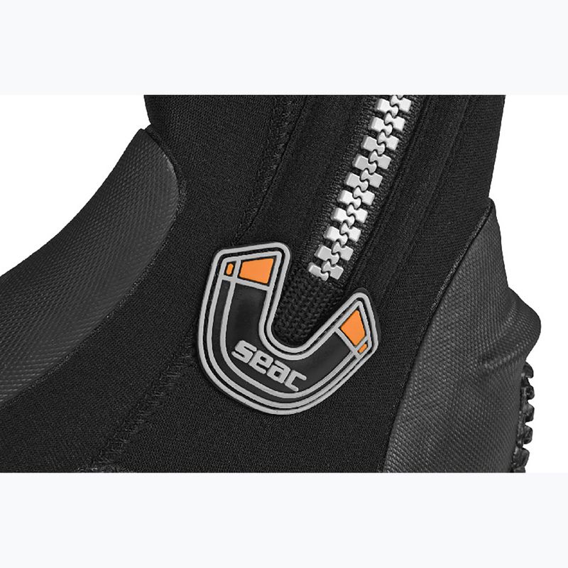 Neoprenové boty SEAC Basic HD Zip 5 mm black 4