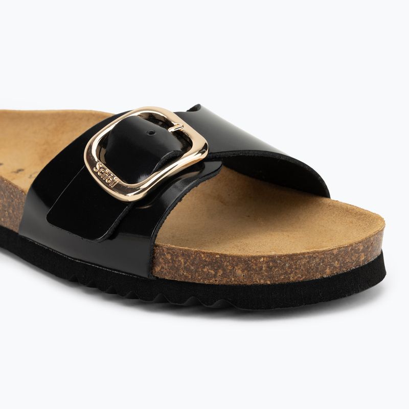 Dámské nazouváky Scholl Kathleen Printed Leather black 7