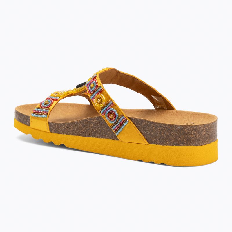 Dámské nazouváky Scholl New Bogota Wedge Med tangerine 3