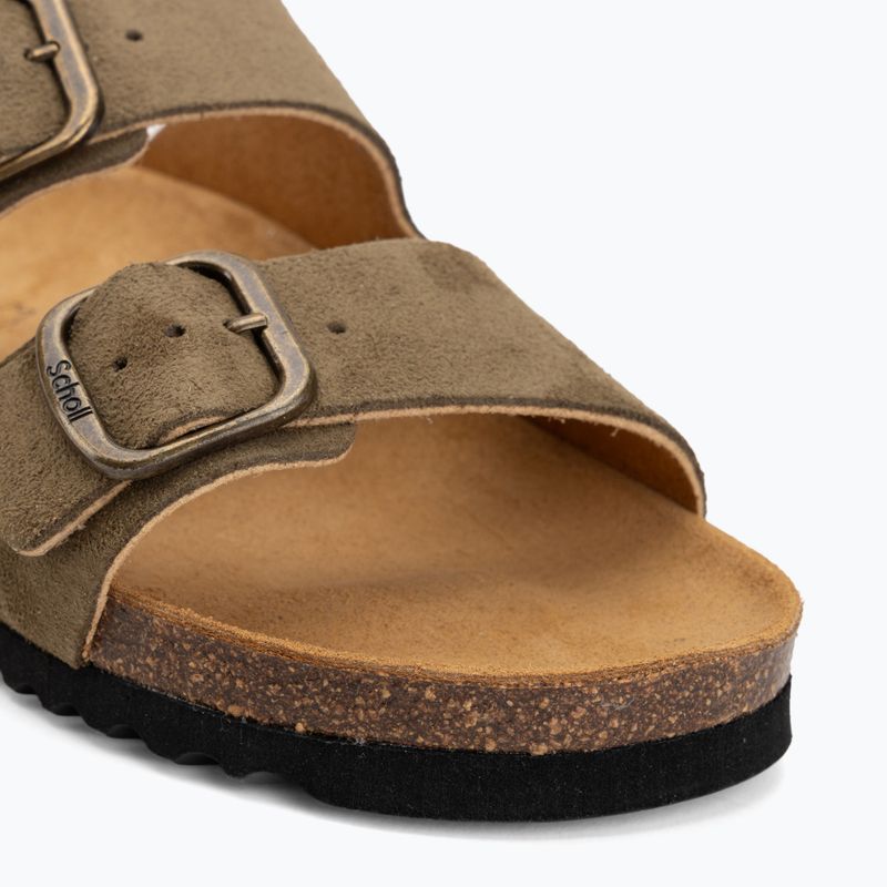 Dámské pantofle Scholl Josephine Suede 7