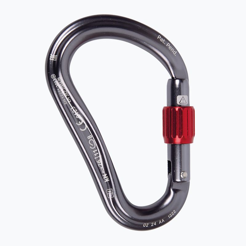 Lezecká karabina CAMP Atom Lock gun metal 2