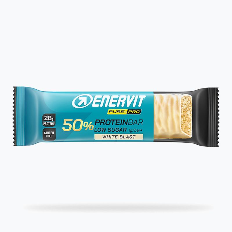 Proteinová tyčinka Enervit PurePro Bar White 50% White Blast