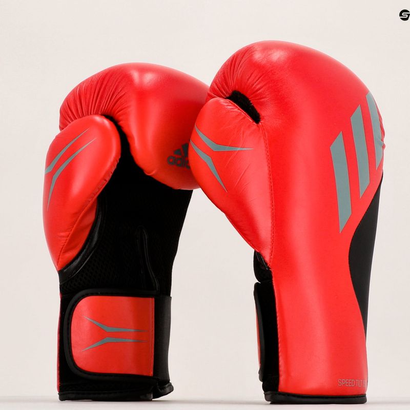 Boxerské rukavice adidas Speed Tilt 150 červené SPD150TG 7