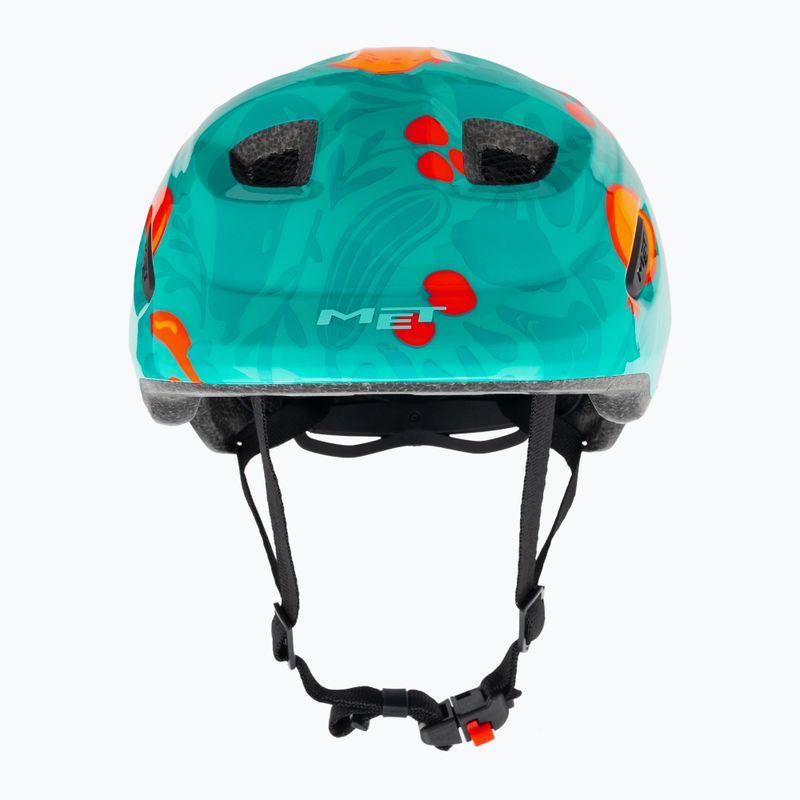 Dětská cyklistická helma  MET Hooray green fruit glossy 4