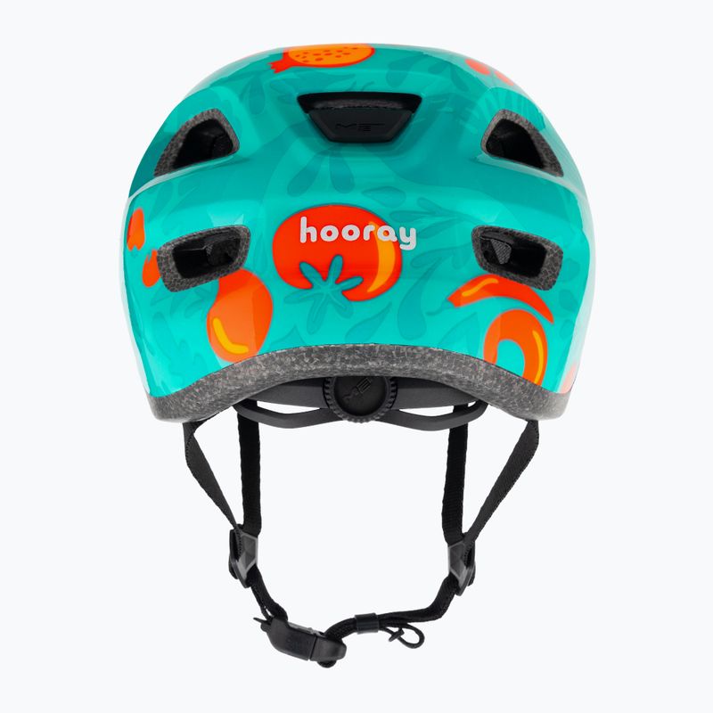 Dětská cyklistická helma  MET Hooray green fruit glossy 2