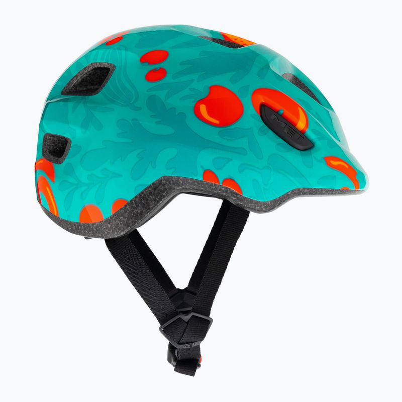 Dětská cyklistická helma  MET Hooray green fruit glossy 3