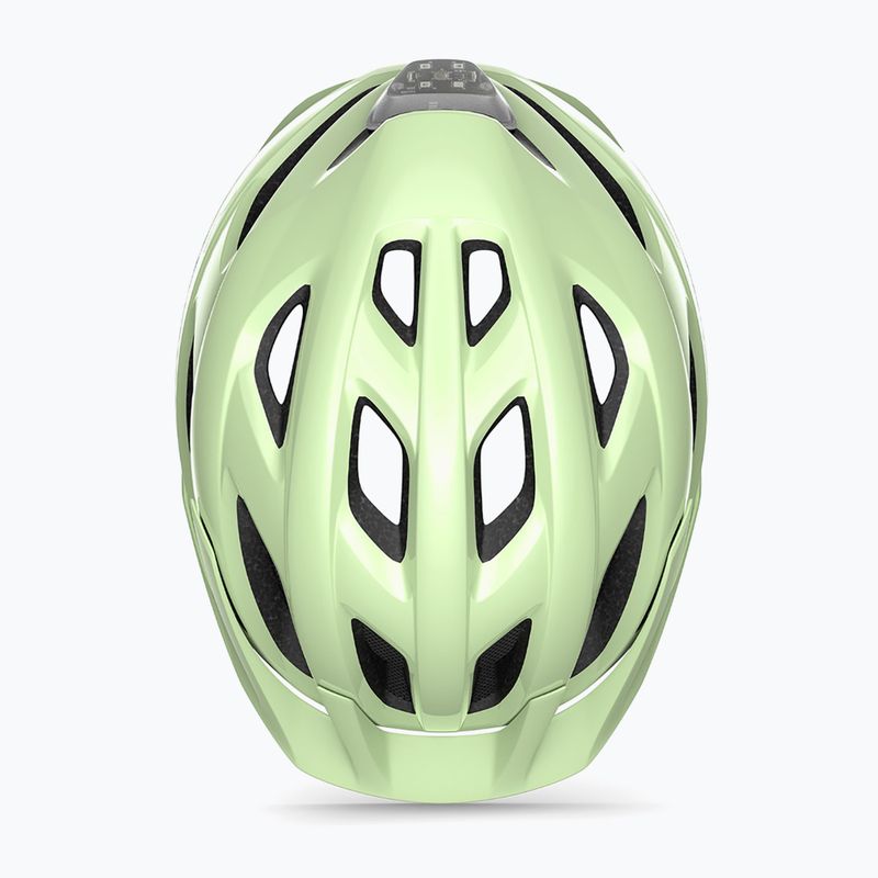 Cyklistická helma MET Crossover mint glossy 11