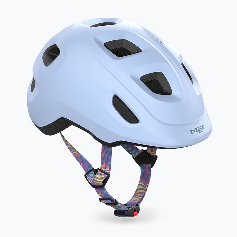 Dětská cyklistická helma MET Hooray lilac matt