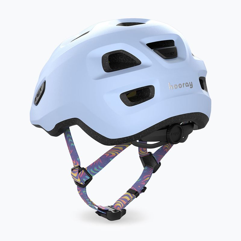 Dětská cyklistická helma MET Hooray lilac matt 2