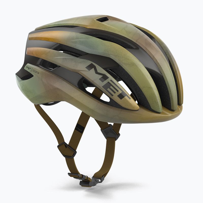 Cyklistická helma MET Trenta Mips savanna matt wander le 8