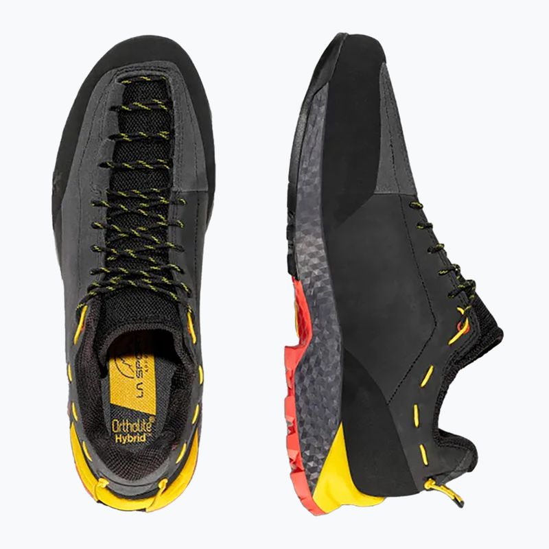 Pánské lezecké boty La Sportiva Tx Guide Leather carbon/yellow 10