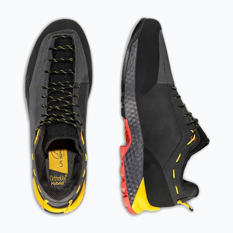 Pánské lezecké boty La Sportiva Tx Guide Leather carbon/yellow 14