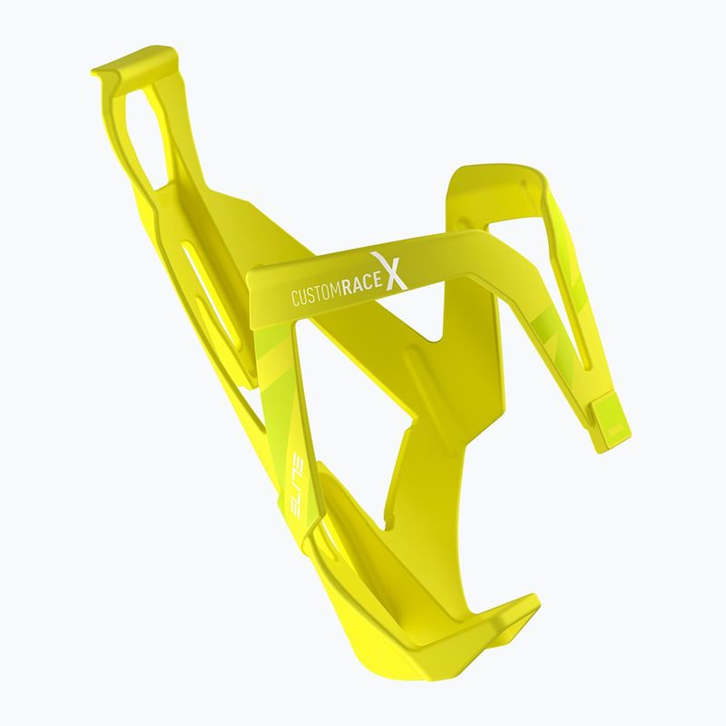Košík na láhev na kolo Elite Custom Race X flue yellow