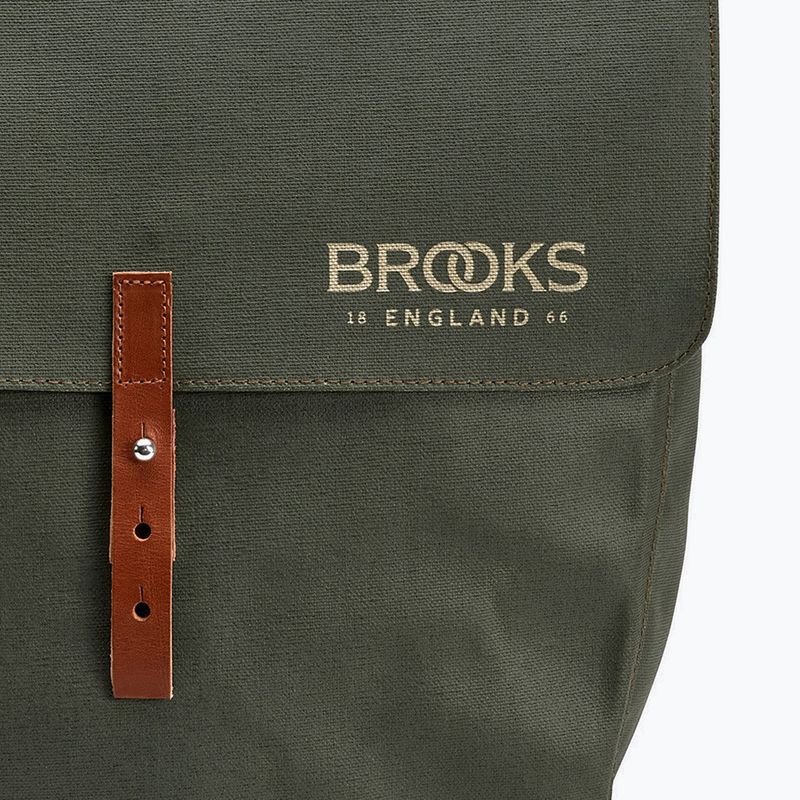 Brašna na kolo Brooks England Brick Lane Panniers 30 l sage green/honey 5
