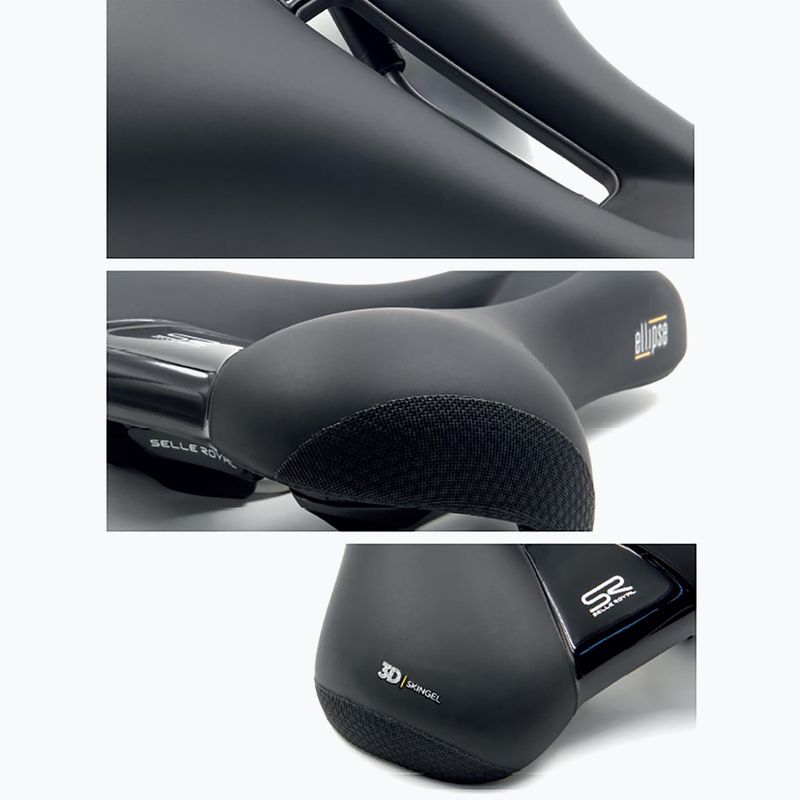 Sedlo na kolo  Selle Royal Premium Moderate 60st. Ellipse black 7