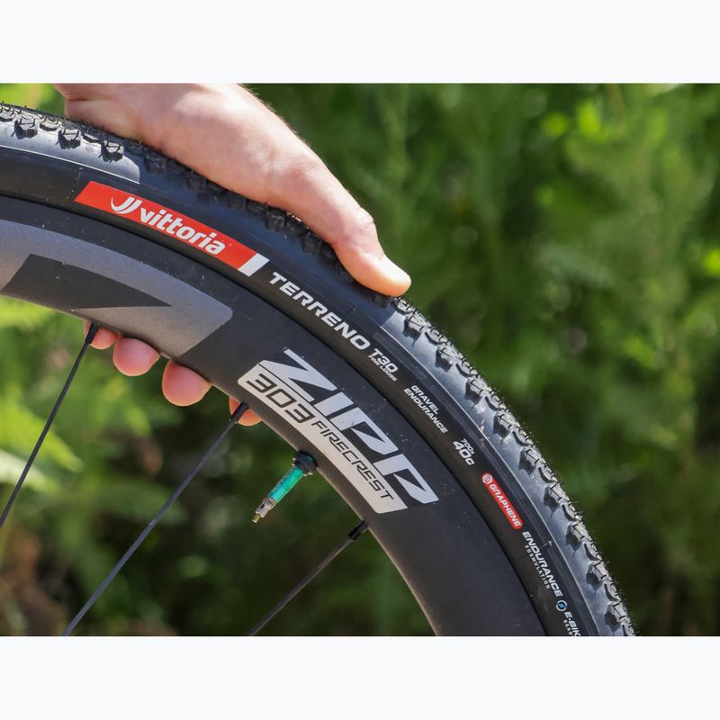 Cyklistická pneumatika Vittoria Terreno T30 G2.0 TLR Gravel Endurance 700x40c black/brown 5