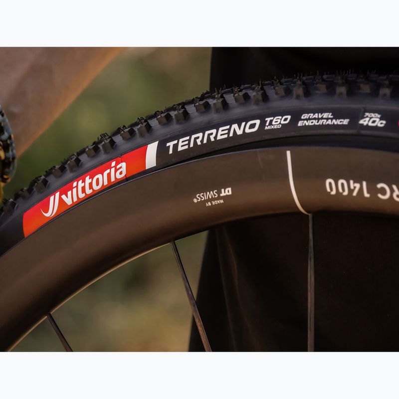 Cyklistická pneumatika Vittoria Terreno T60 G2.0 TLR Gravel Endurance 700x40c black/brown 5