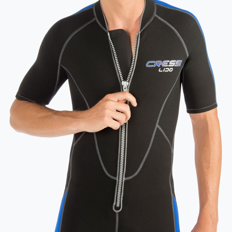 Pánský neopren Cressi Lido 2 mm black/blue 3