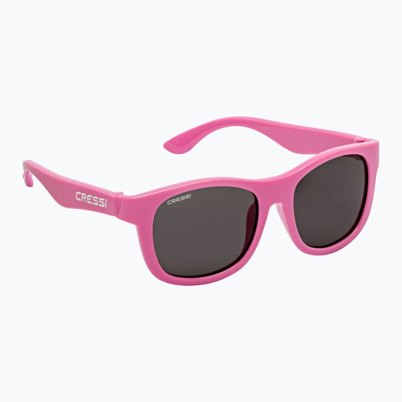 Sluneční brýle dziecięce Cressi Teddy pink/smoke