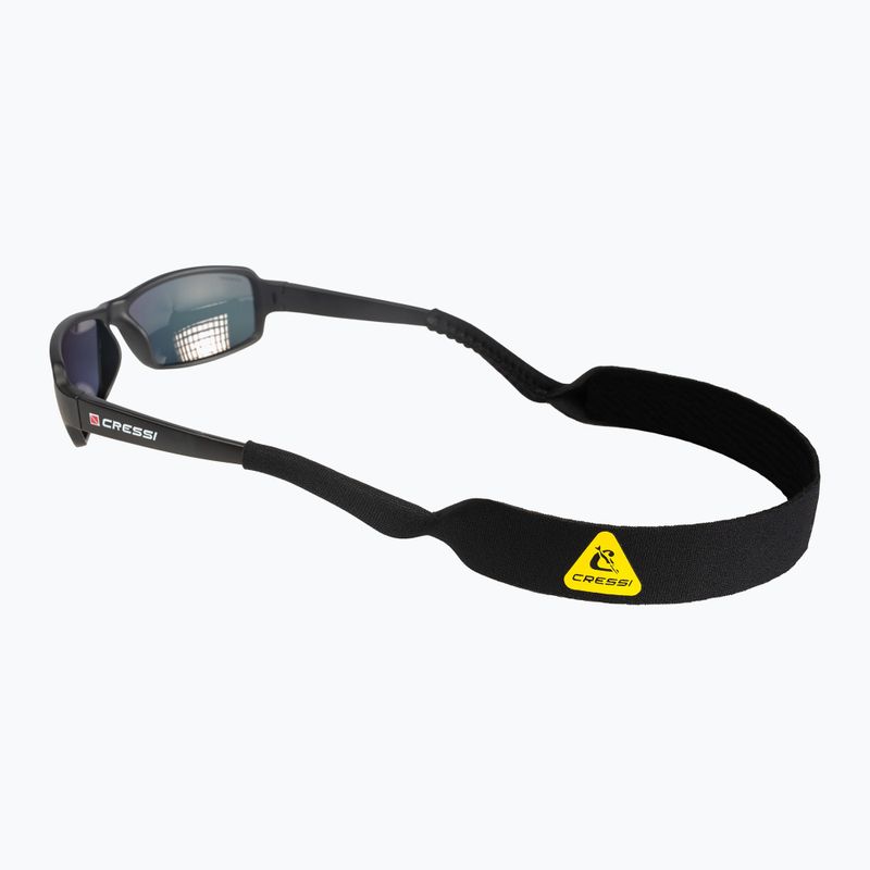 Pásek k plaveckým brýlím Cressi Neo Retainer black/yellow 3