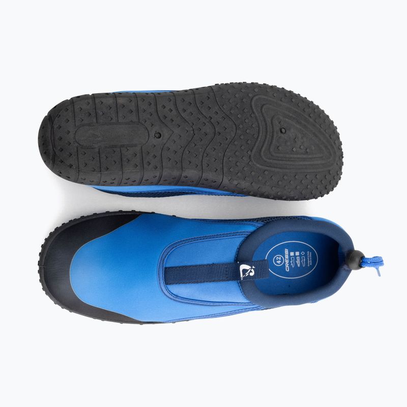 Světle modré/modré boty do vody Cressi Coco 12