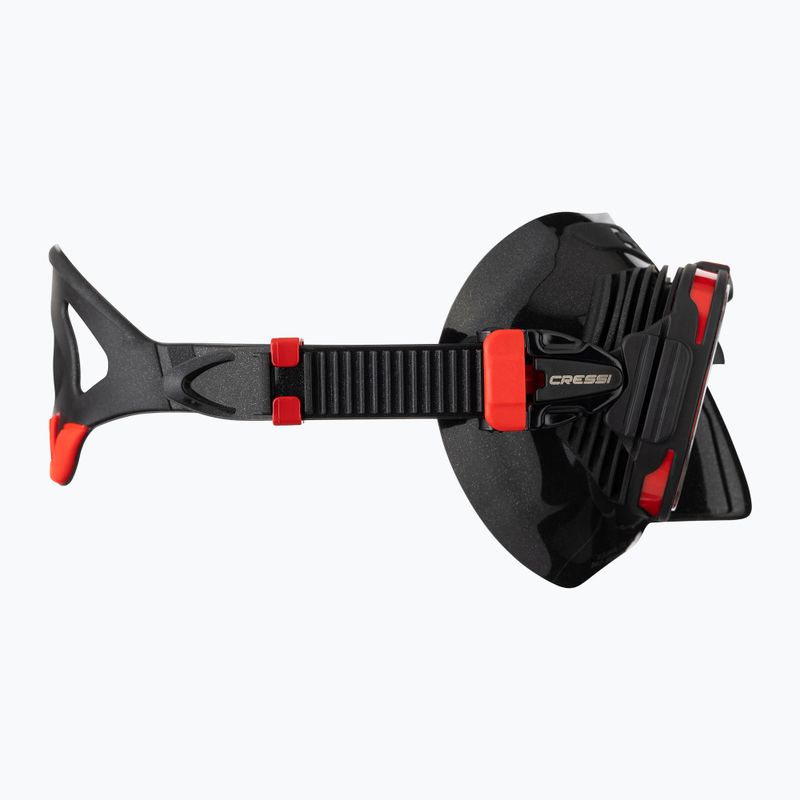 Potápěčská maska Cressi Prisma black/red 3