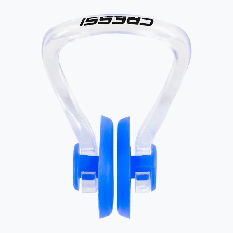 Špunty do uší + klip na nos Cressi Aqua Kit blue 2