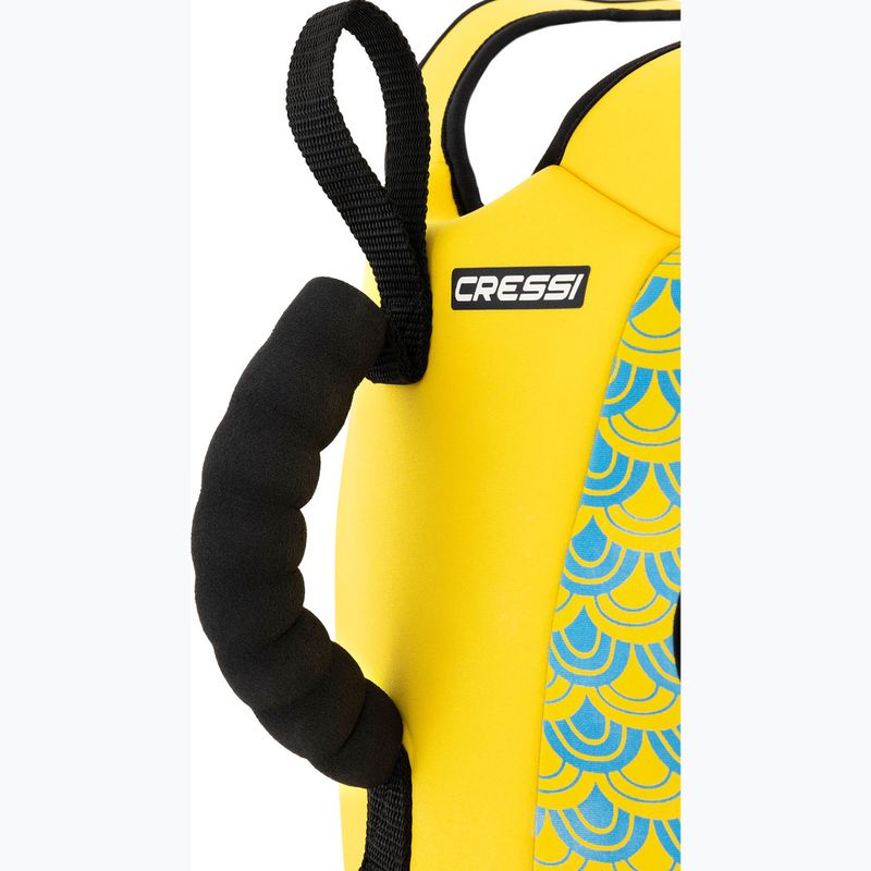 Dětská plavecká vesta Cressi Little Turtle yellow/azure 3