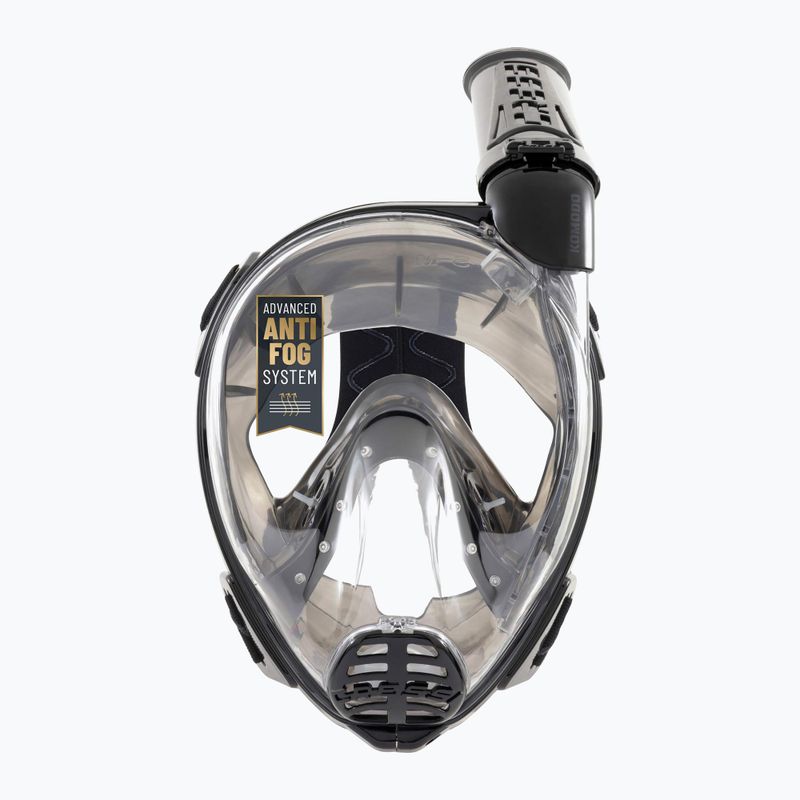 Celoobličejová maska na šnorchlování Cressi Komodo Full Face white/black 3