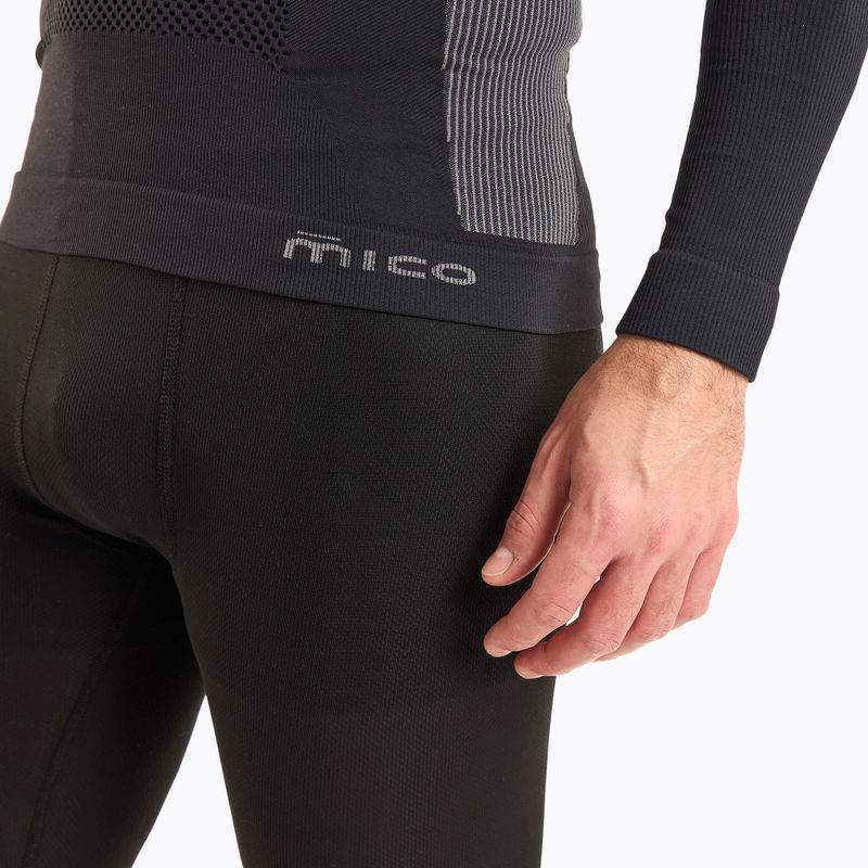 Pánská termoakční mikina Mico M1 Mock Neck nero 5