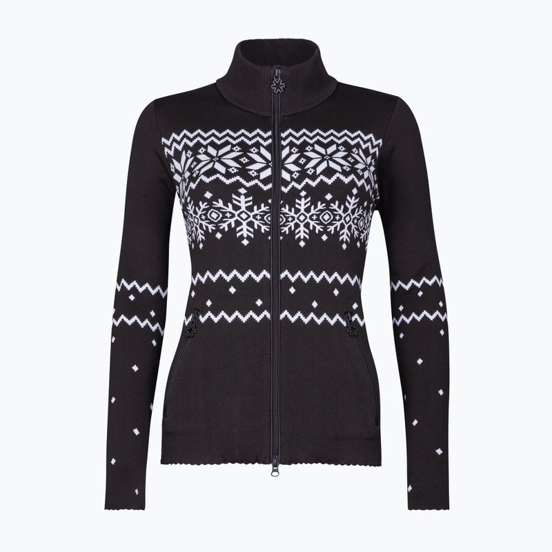 Dámská termo mikina Newland Guenda Full Zip black/white 5