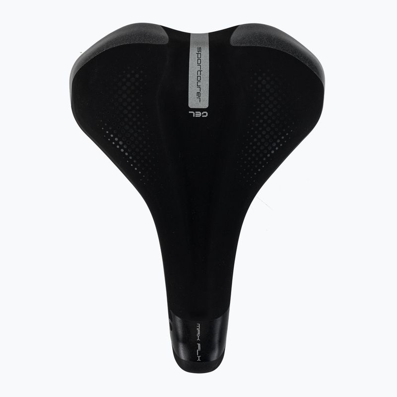 Sedlo na kolo Sportourer Max FLX Gel black 3