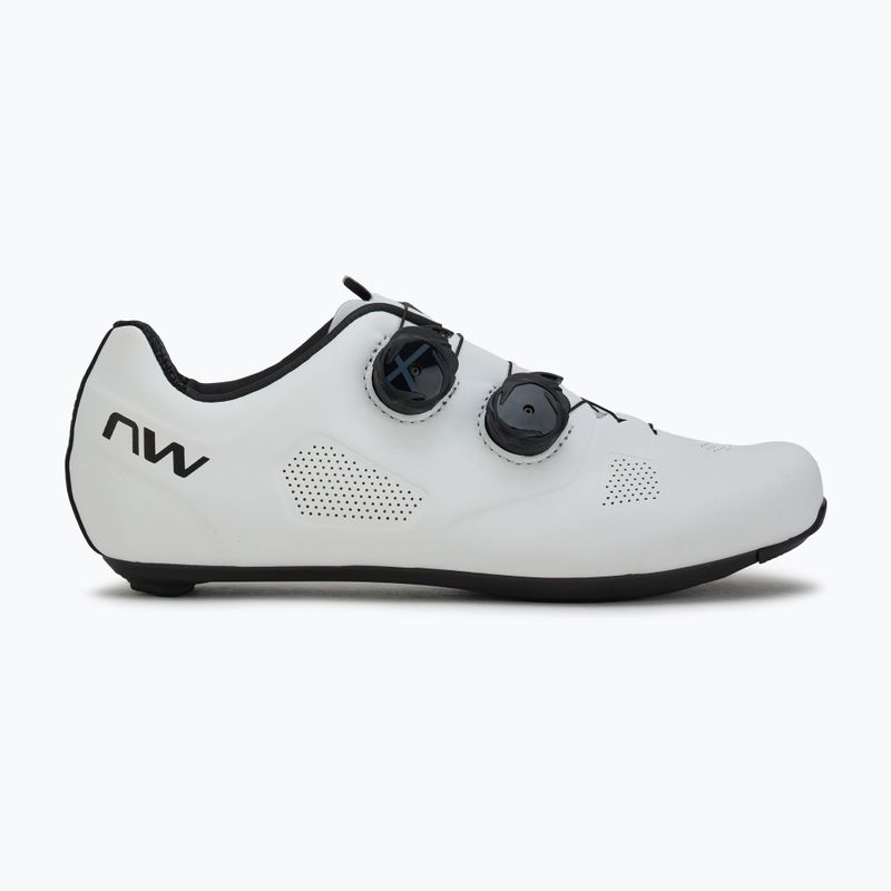 Pánské cyklistické tretry Northwave Revolution Wide white/black 2