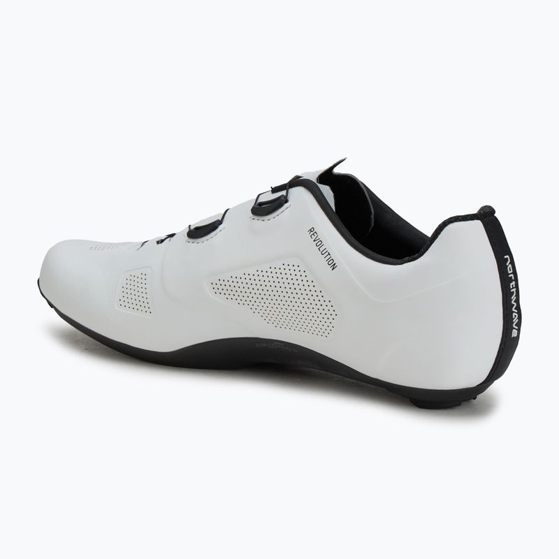 Pánské cyklistické tretry Northwave Revolution Wide white/black 3