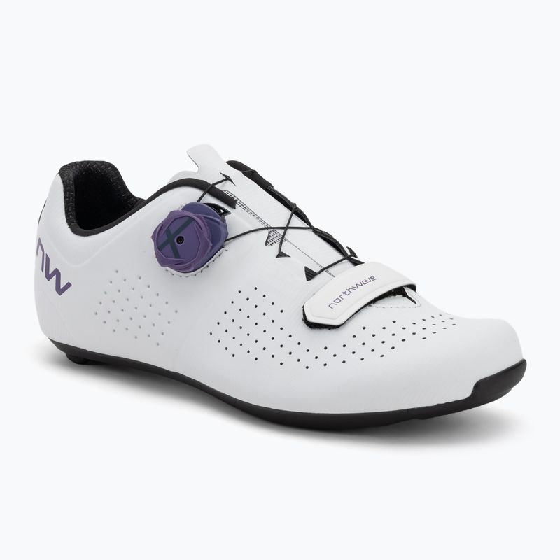 Dámské silniční boty Northwave Storm Carbon white/dark purple