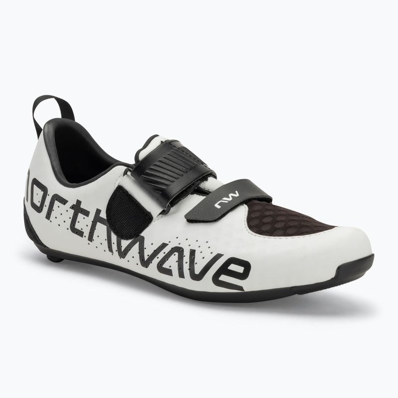 Pánské cyklistické tretry Northwave Tribute Carbon white/black