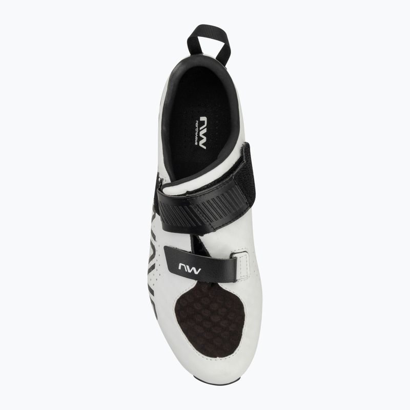 Pánské cyklistické tretry Northwave Tribute Carbon white/black 5