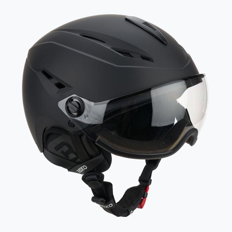 Lyžařská helma Briko Elio Visor Photo matt black