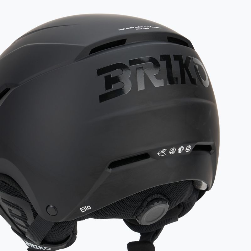 Lyžařská helma Briko Elio Visor Photo matt black 8