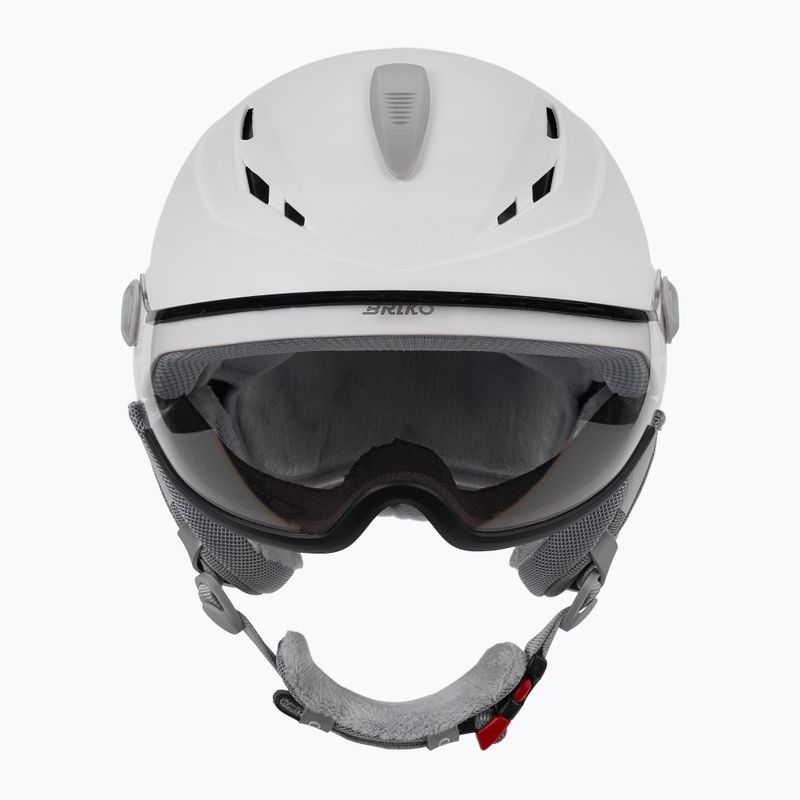 Lyžařská helma Briko Chione Visor Photo matte white 2