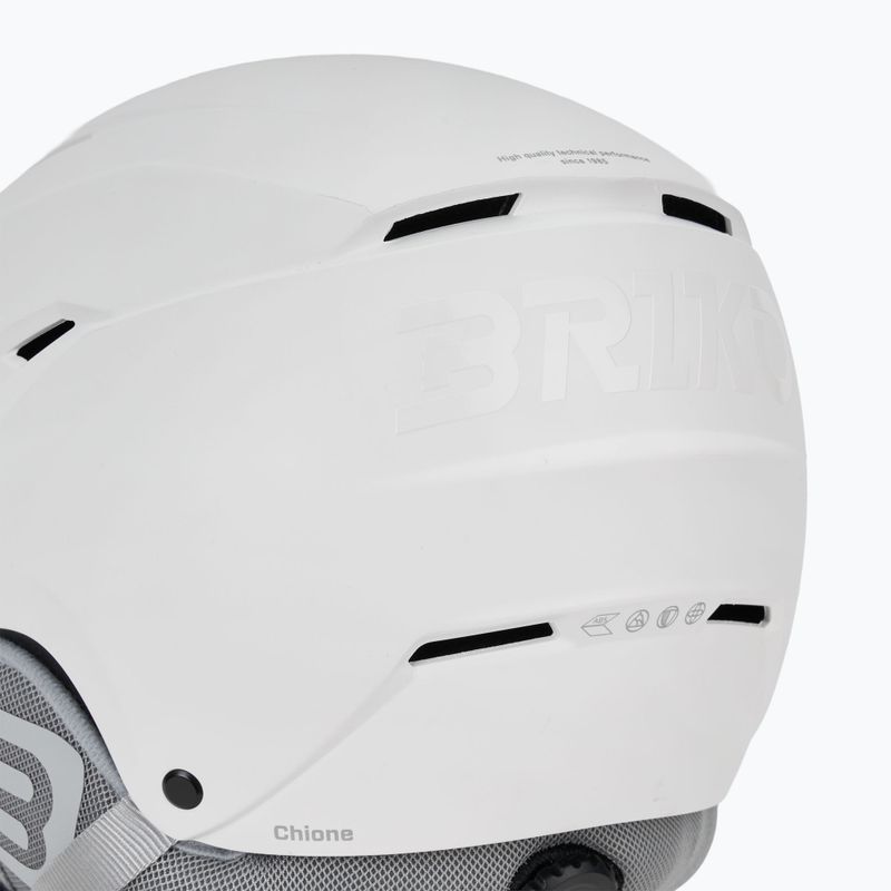 Lyžařská helma Briko Chione Visor Photo matte white 8
