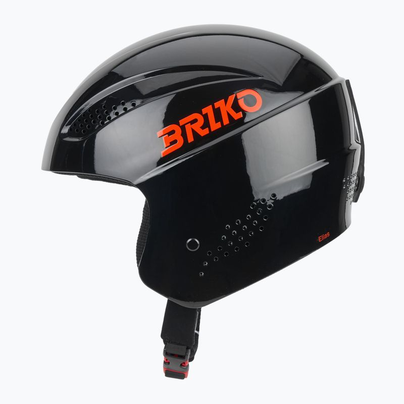 Dětská lyžařská helma Briko Elias Jr shiny black/orange 3