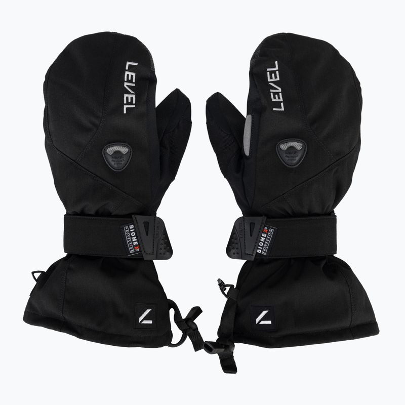 Pánské snowboardové rukavice Level Fly Mitt black 2