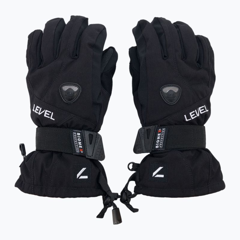Dětské snowboardové rukavice Level Fly černé 4001JG.01 4