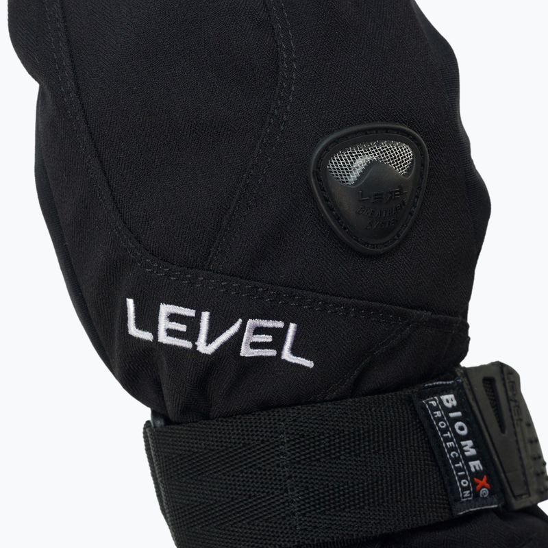 Dětské snowboardové rukavice Level Fly Mitt černé 4001JM.01 5