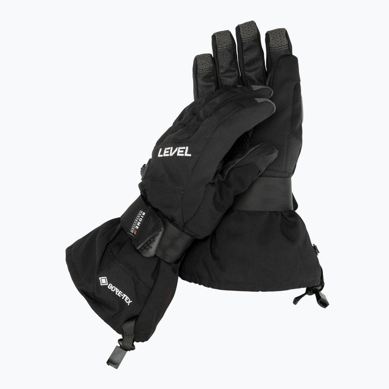Pánské lyžařské rukavice Level Half Pipe Gore-Tex černé 2